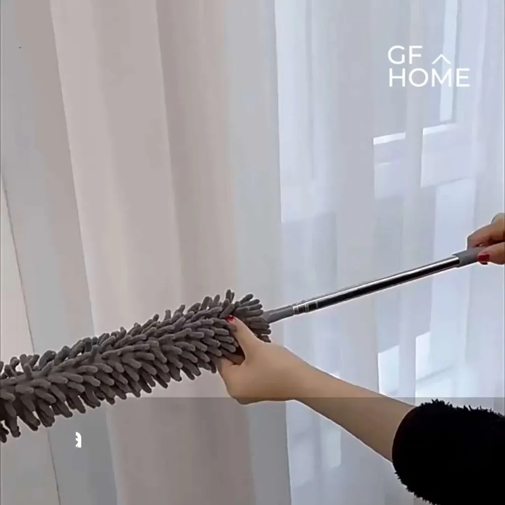 Пипидастр  G F  Home,  Полимерный ворс,  Пластик, серый