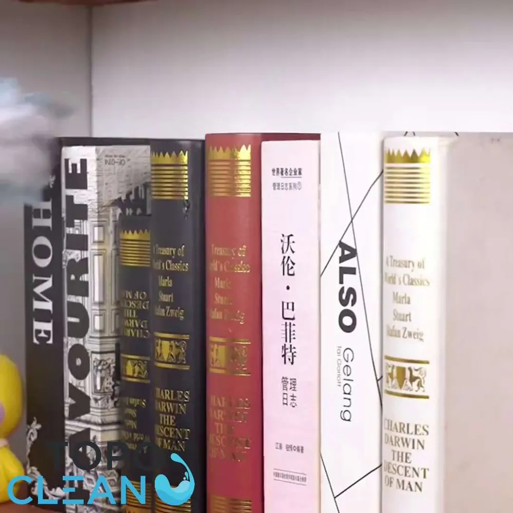 Пипидастр  T O P O C L E A N,  A B S пластик,  Искусственные материалы, белый, светло-синий
