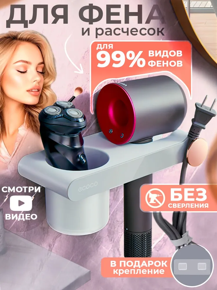 Держатель для фена,  E C O C O
