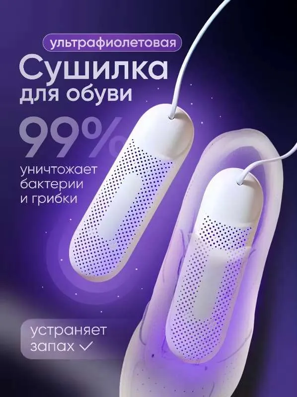 Hausland  Сушилка для обуви электрическая домашняя с таймером, 1шт