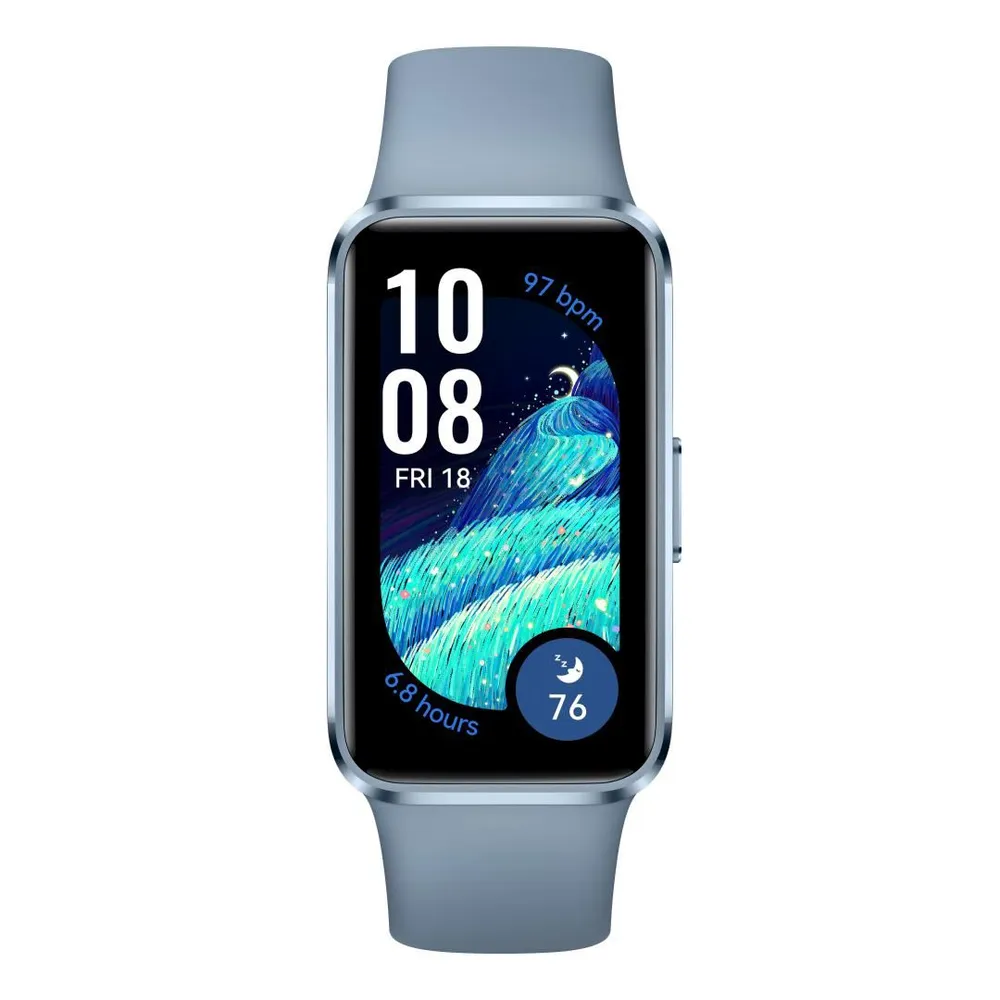 Фитнес-браслет HUAWEI Band 10, синий, алюминий