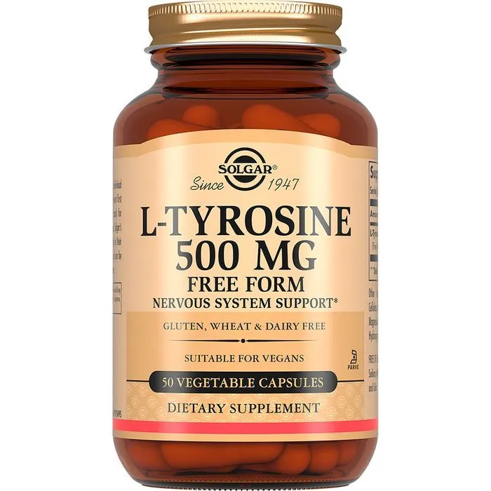 Solgar L- Тирозин 500мг капс. 716мг №50