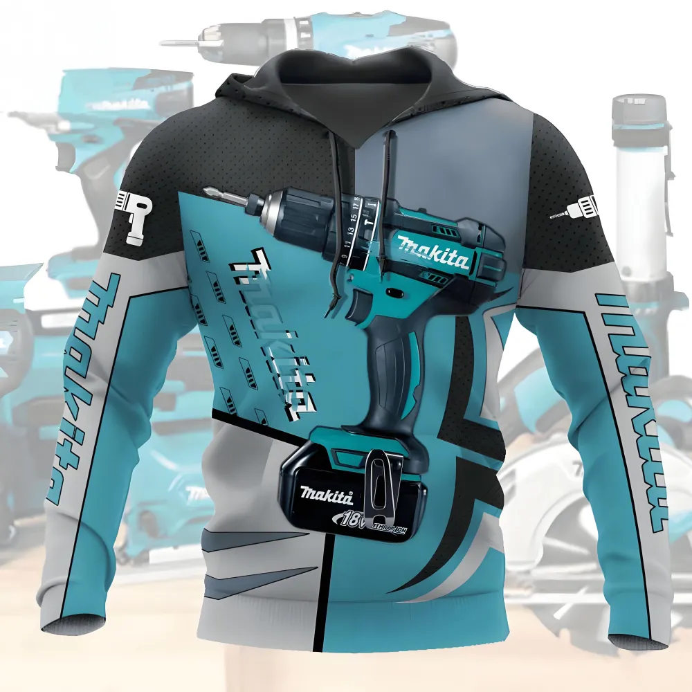 Худи Мужской серый, черный Лавсан, размер 56 Длинный