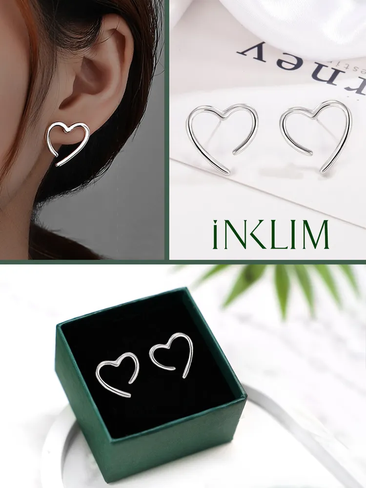 INKLIM Серьги пусеты