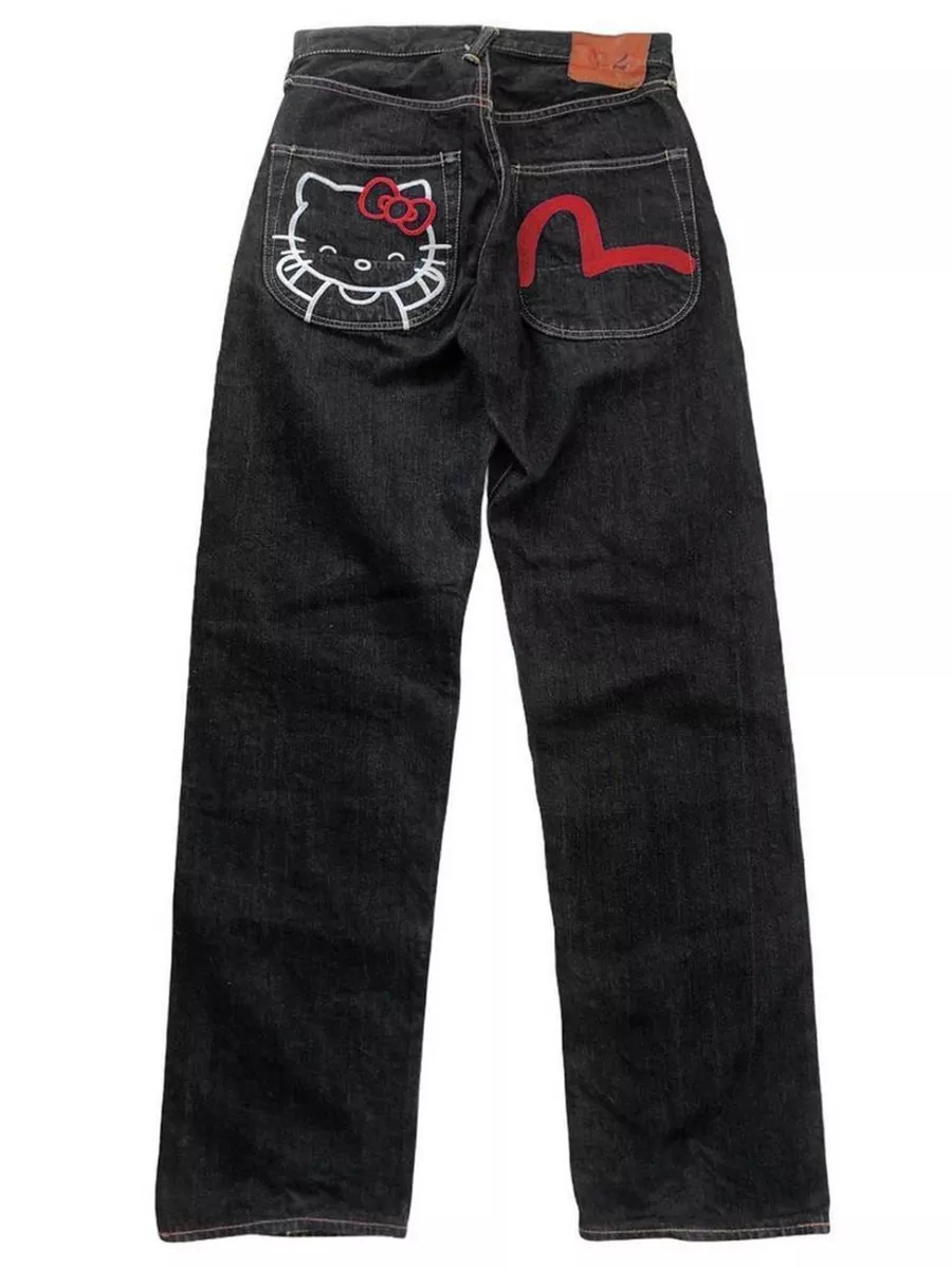 Джинсы  Hello  Kitty y2k