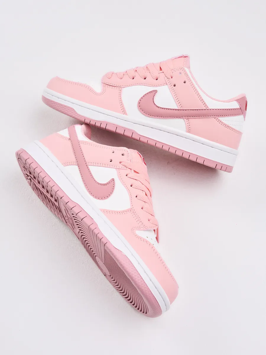 Кроссовки sb dunk розовые кеды