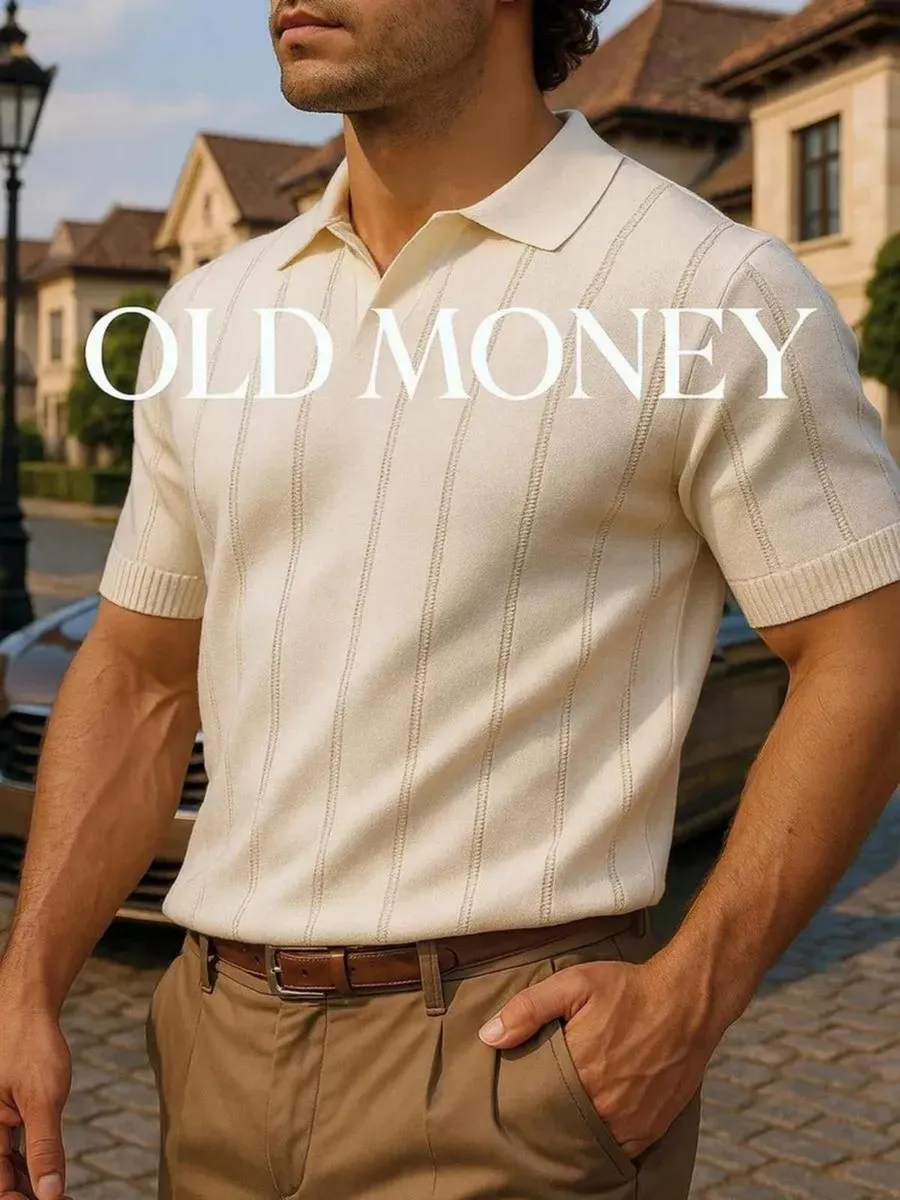 Футболка поло с коротким рукавом old money
