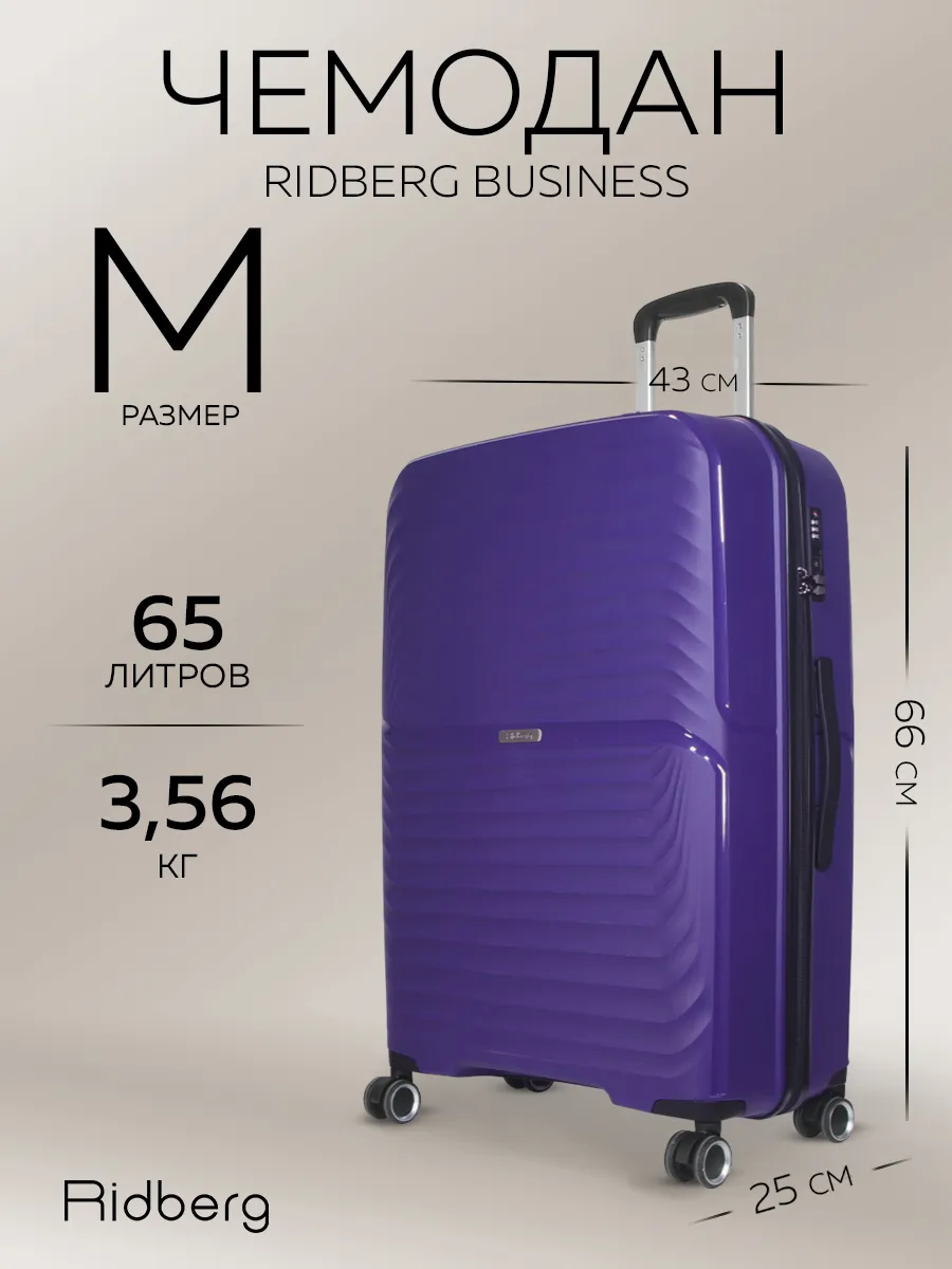 Чемодан Ridberg Business размер M