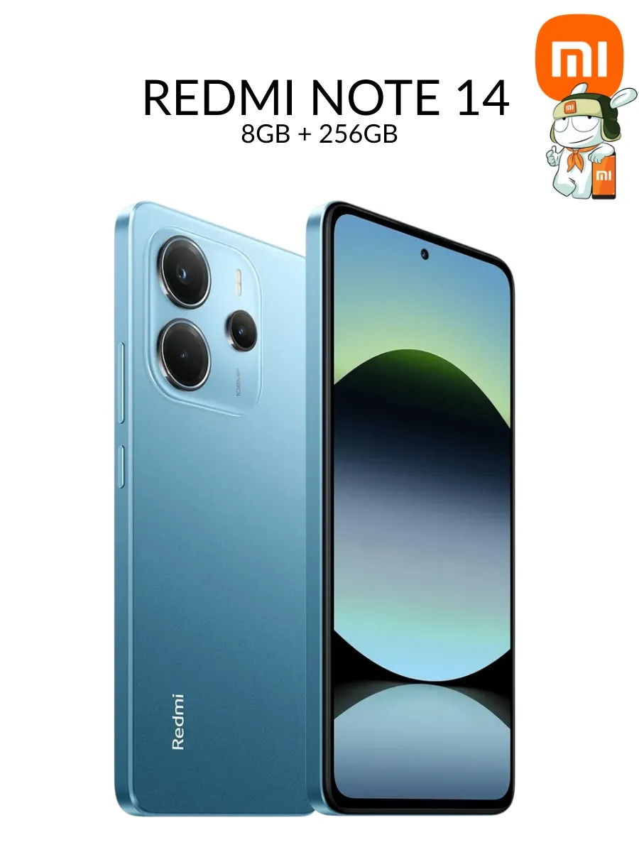 Смартфон Note 14 (8+256 GB), синий