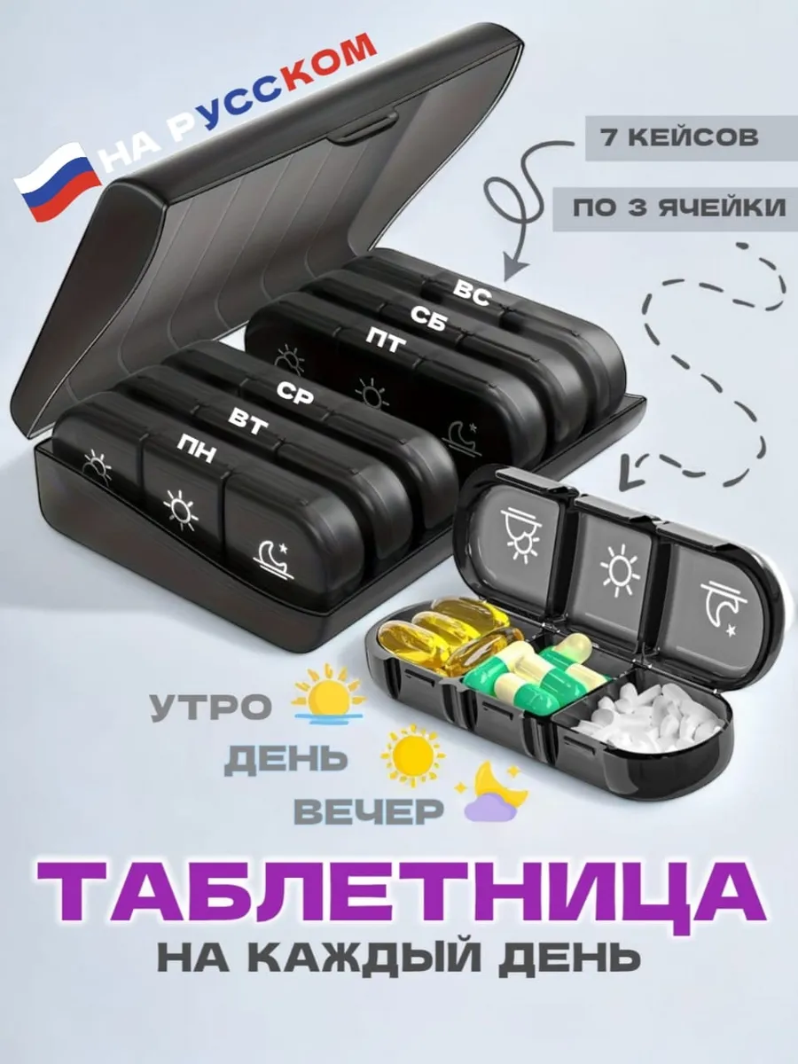 таблетница на неделю