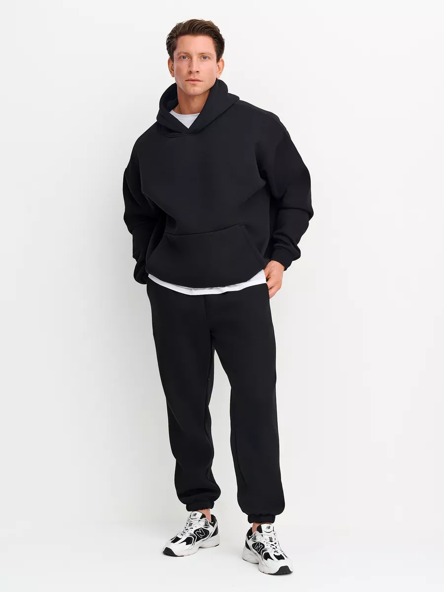 Спортивный костюм оверсайз с начёсом