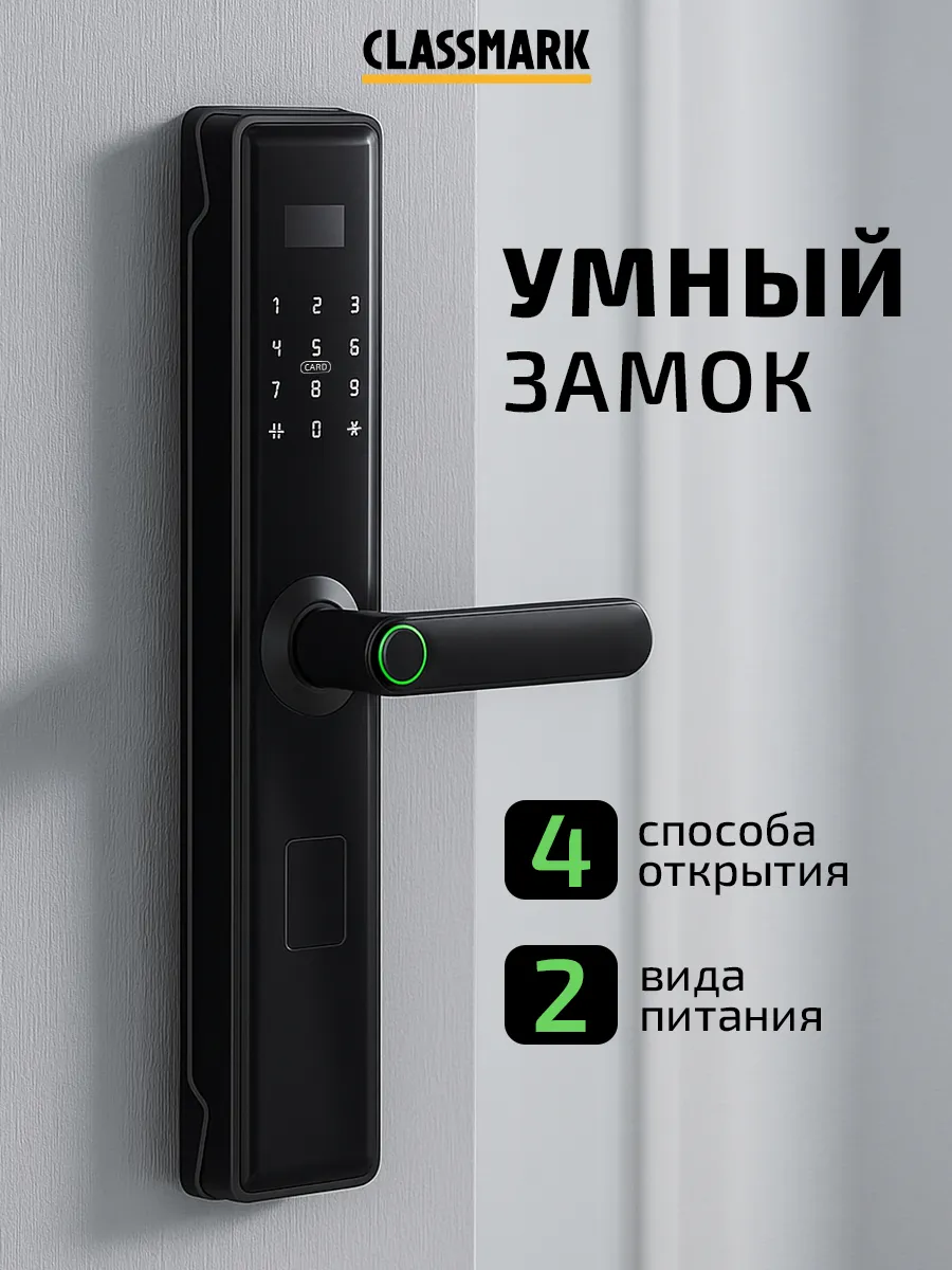 Кодовый умный замок на входную дверь