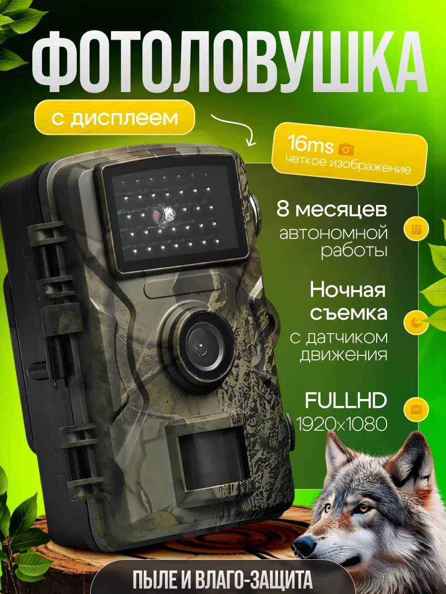 Фотоловушка для охоты и охраны дачи
