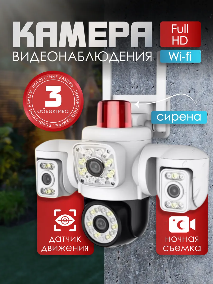 Камера видеонаблюдения уличная