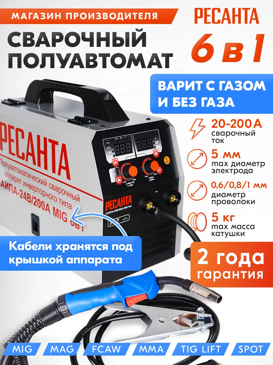 Сварочный полуавтомат САИПА-24 В 200 А