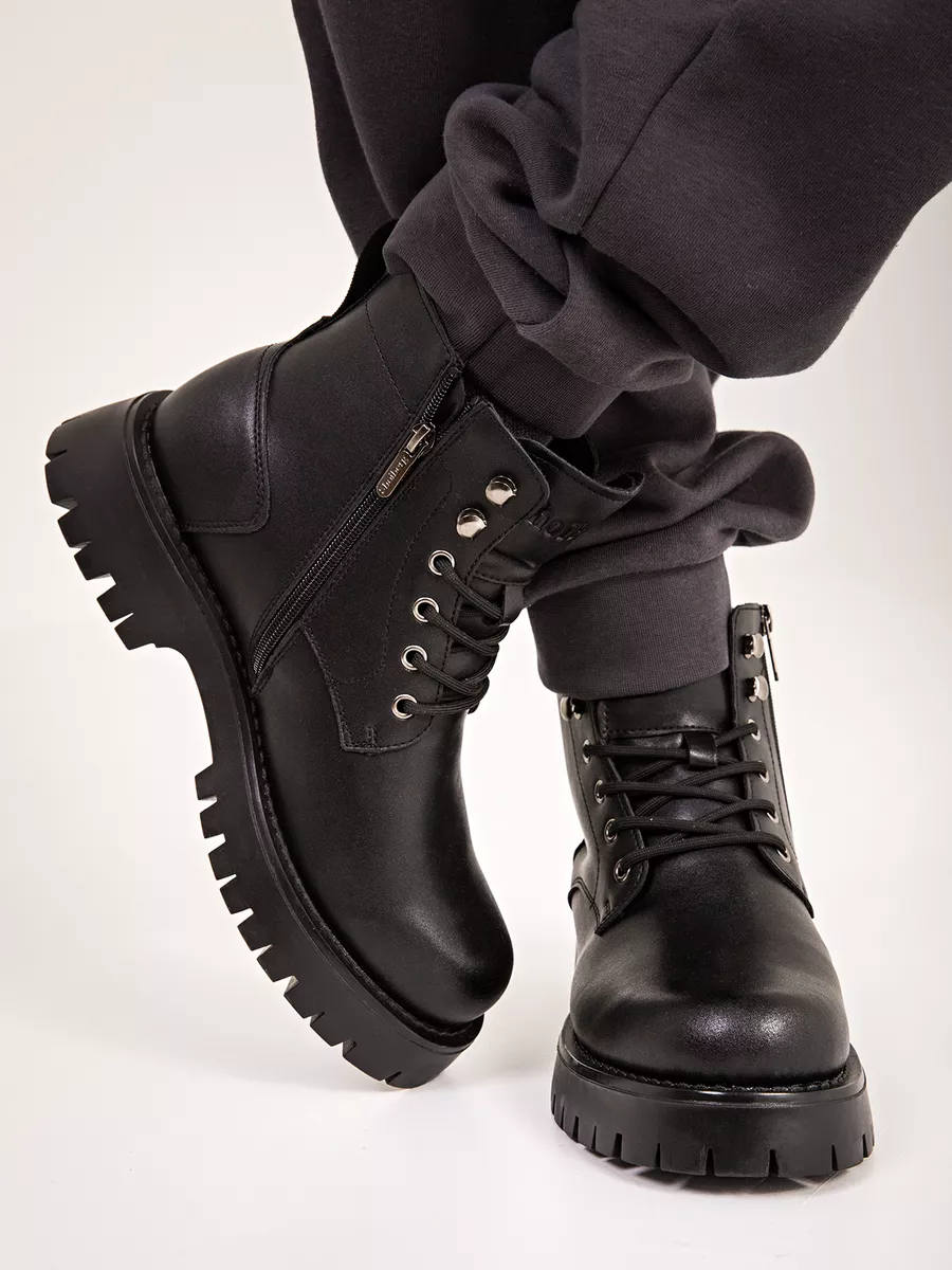 Ботинки зимние натуральная кожа