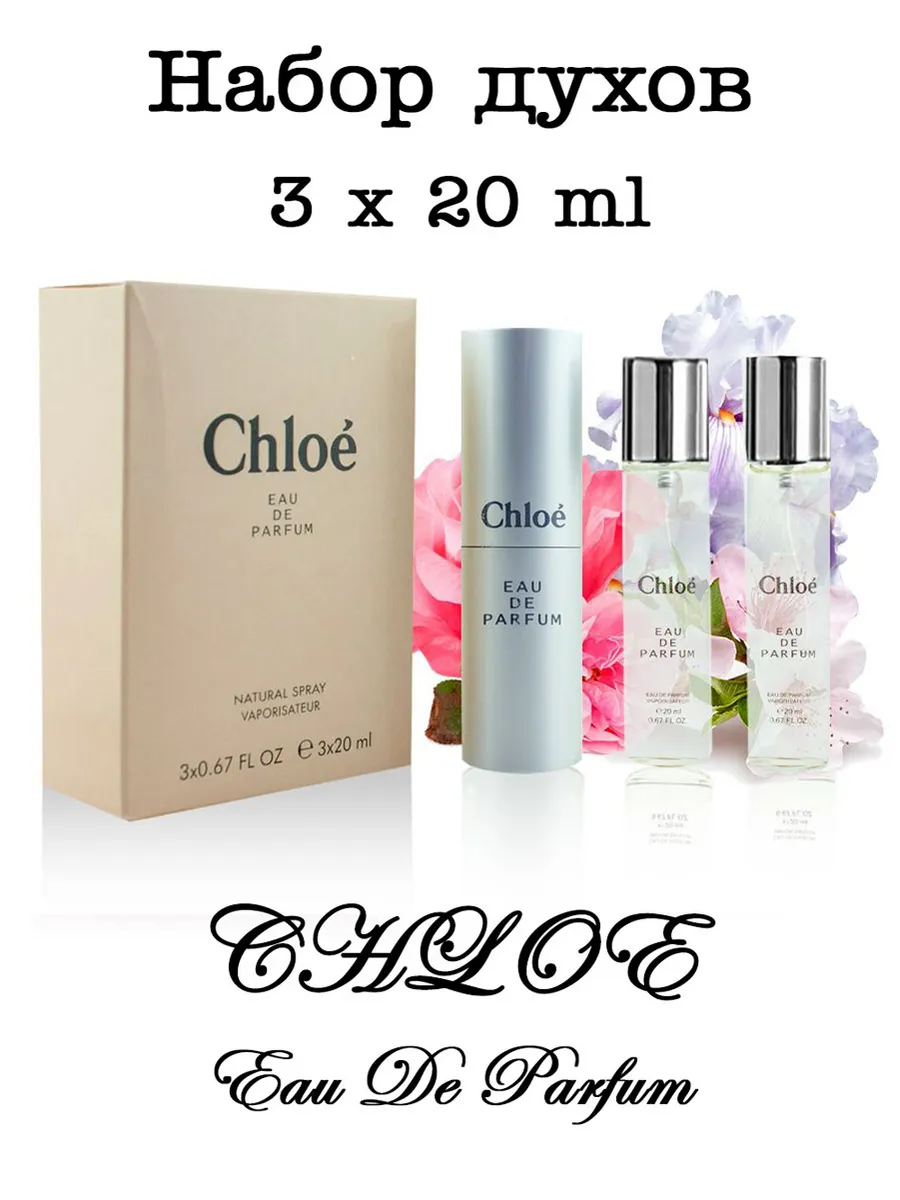 Eau De Parfum 3x20мл