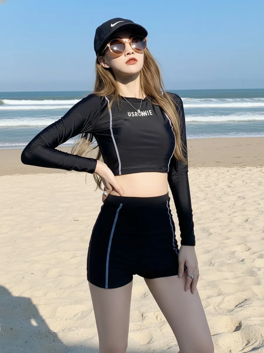 Купальник раздельный шорты и топ