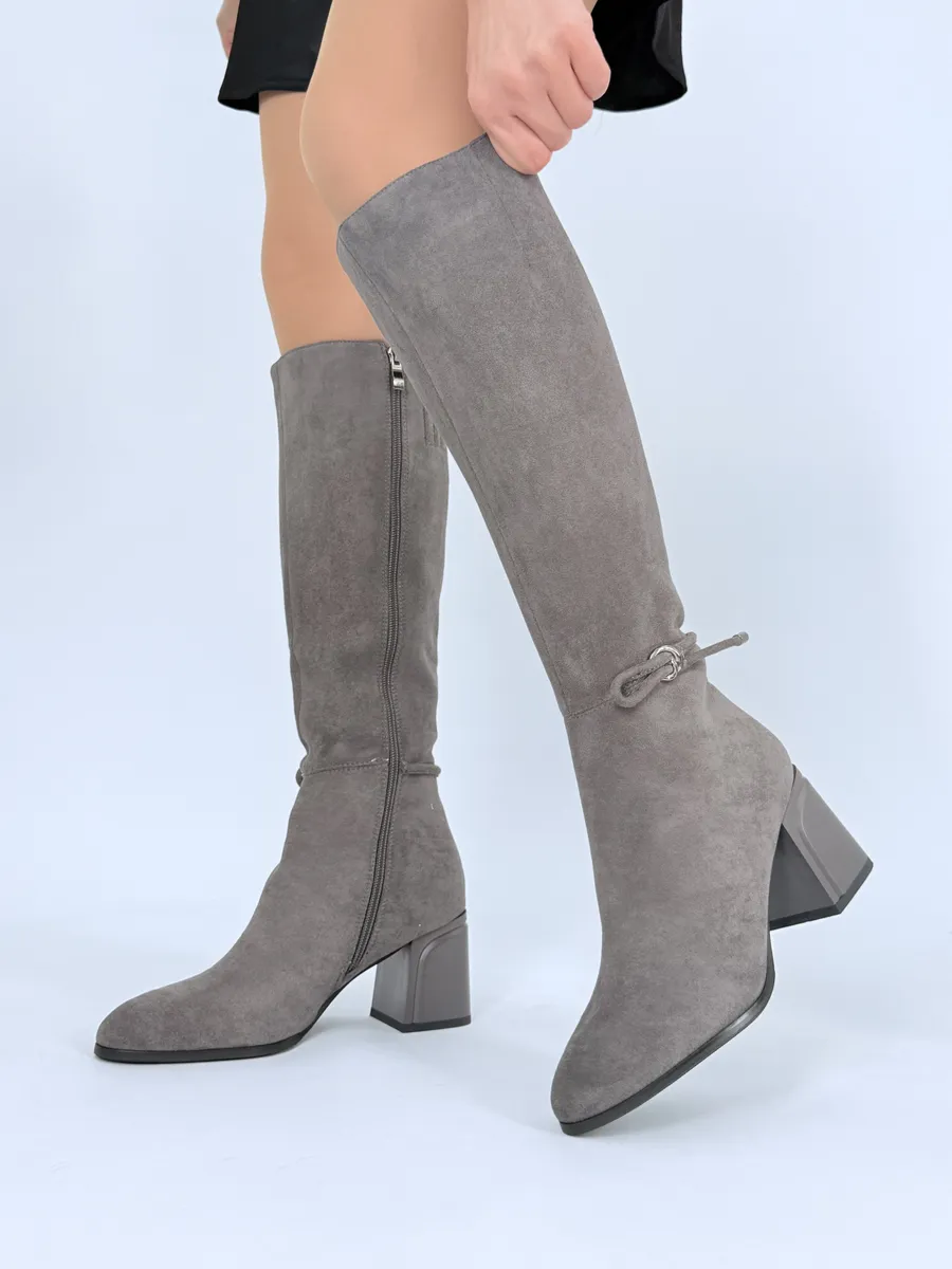 Сапоги зимние евромех высокие классические