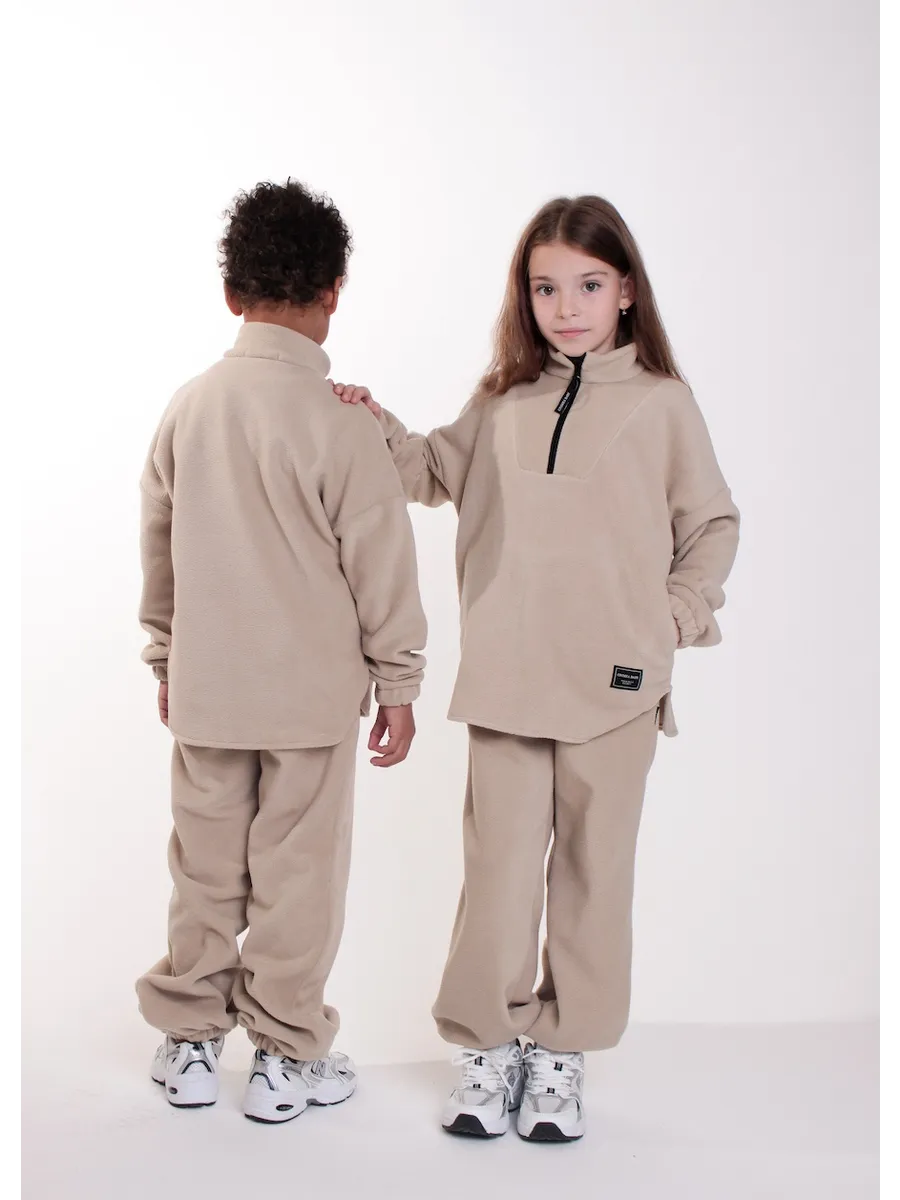 Спортивный костюм флисовый теплый