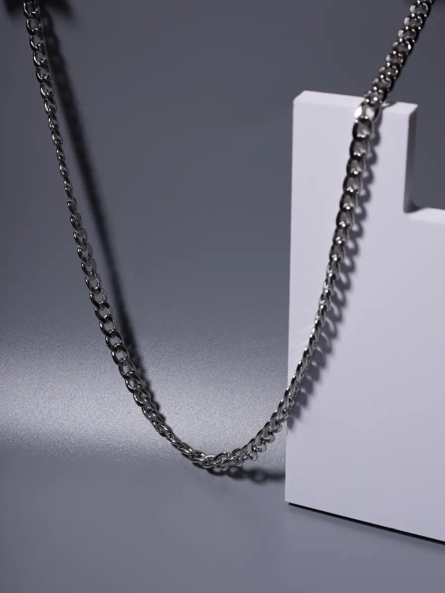 Цепочка на шею крупная из стали