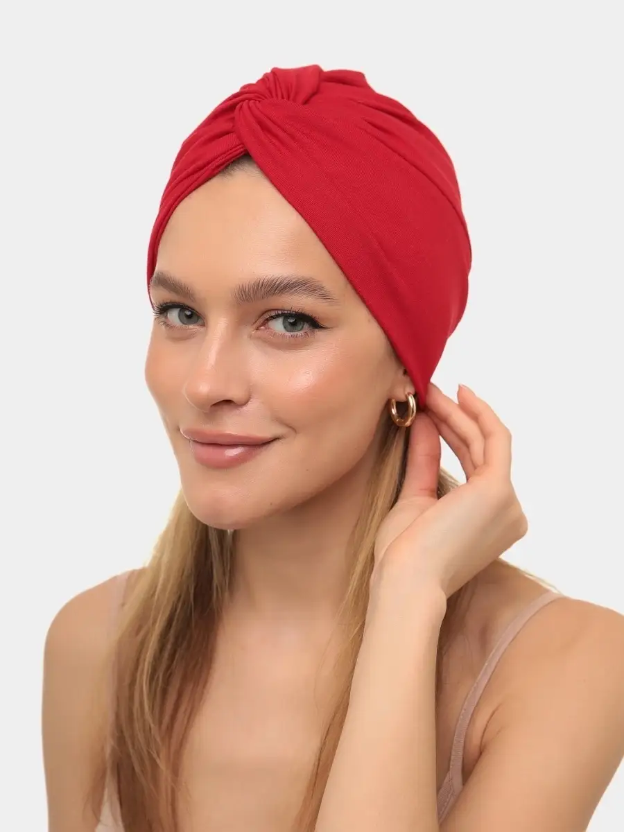 Чалма на голову, тюрбан готовый мусульманский платок