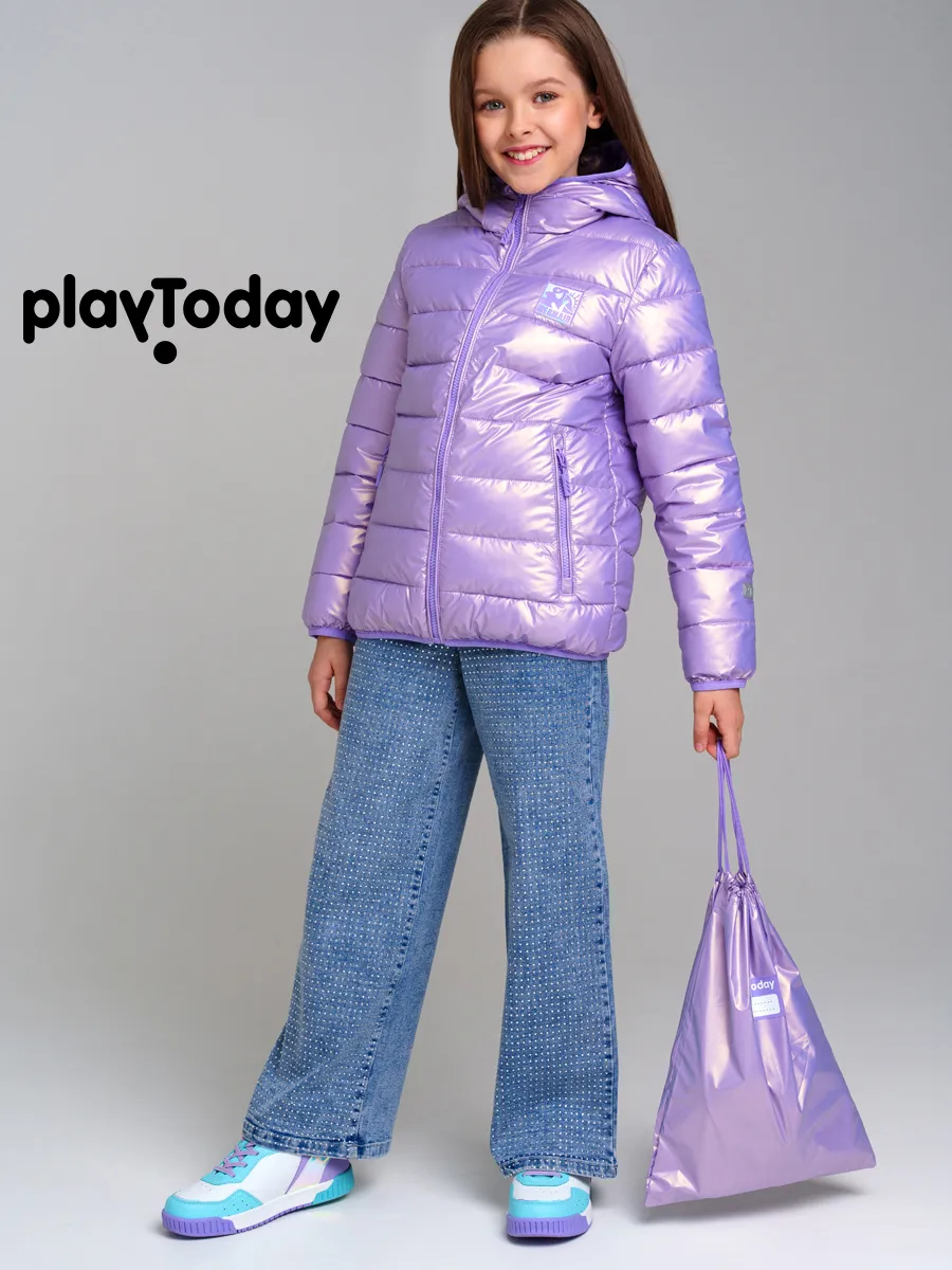 Куртка демисезонная с капюшоном для подростка