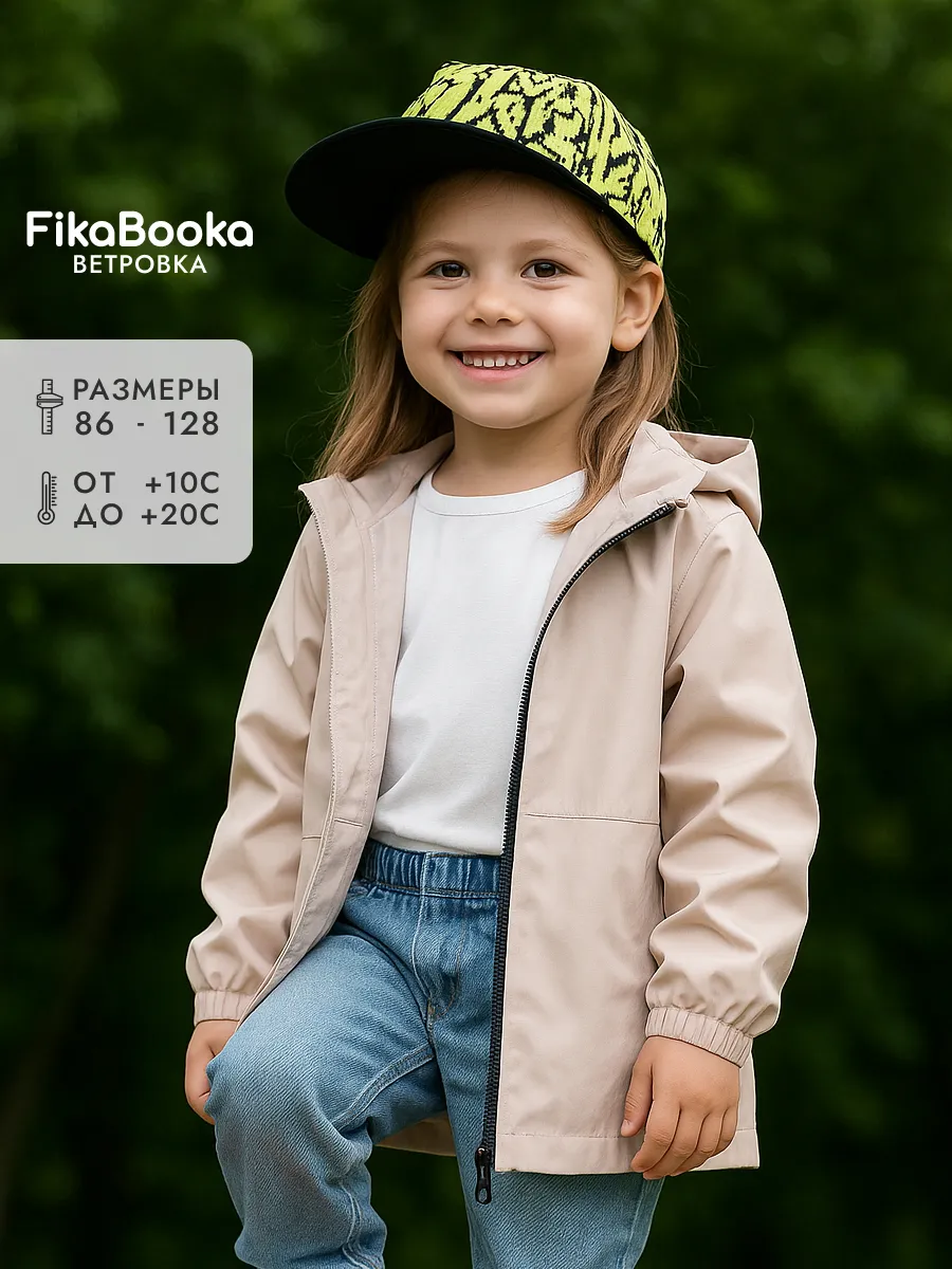 Ветровка демисезонная удлиненная
