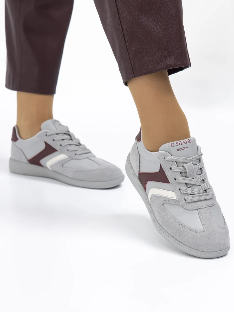 Кеды замшевые женские