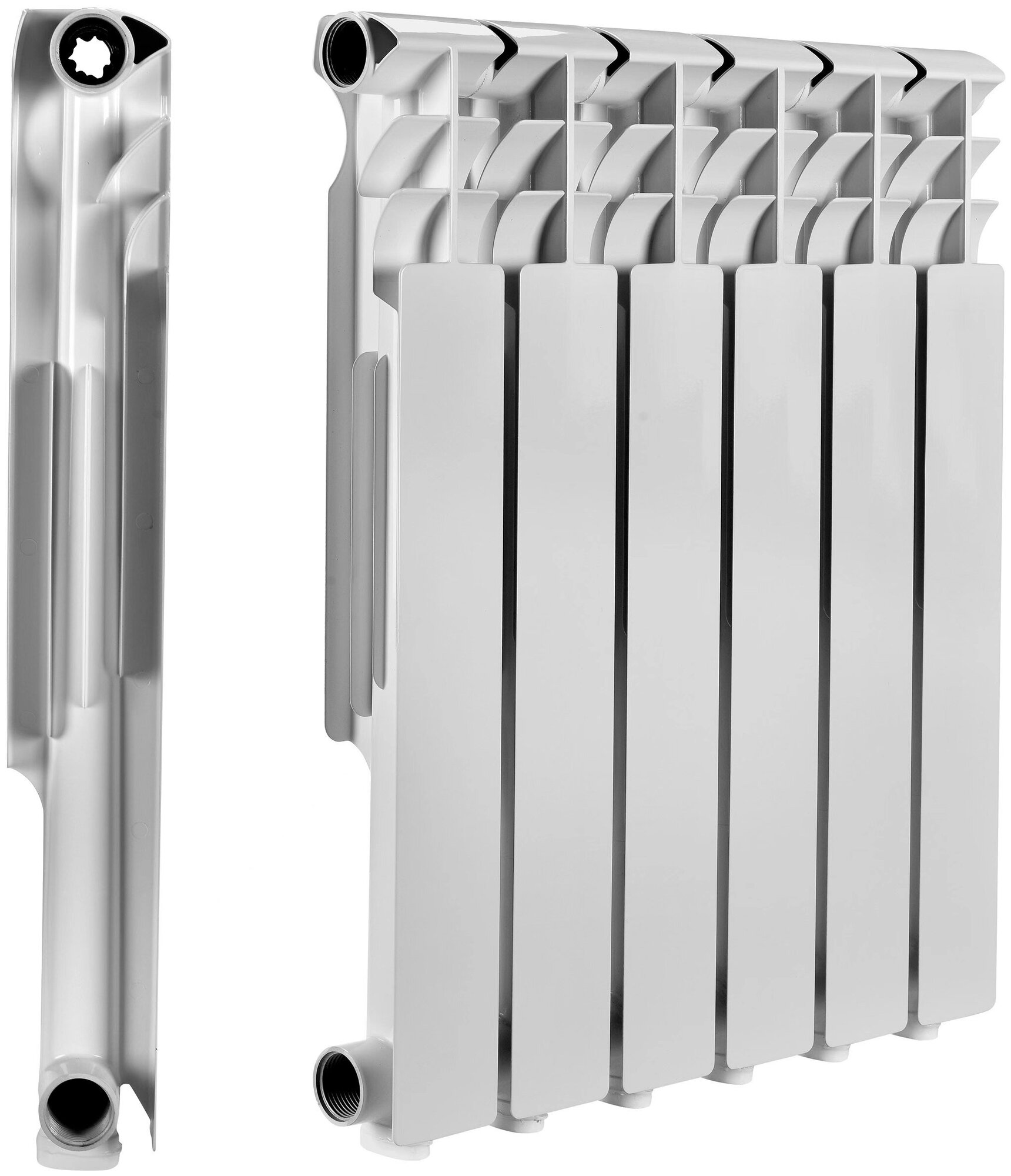 Радиатор алюминиевый  T H E R M A  Q1 500/80 6 секций