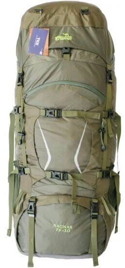 Рюкзак  Tramp  T R P-044  Ragnar 75+10, зеленый