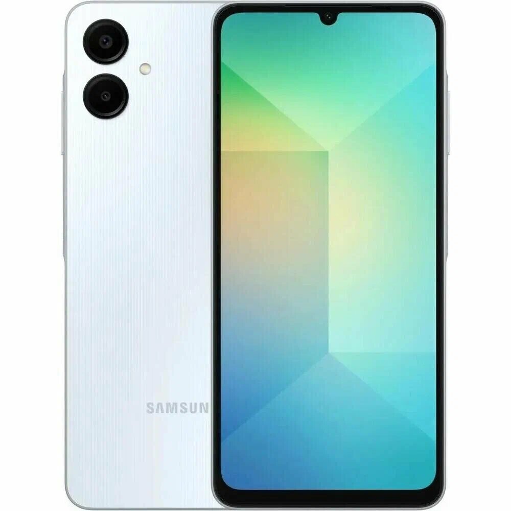 Смартфон  Samsung  Galaxy  A06 6/128  Light  Blue
