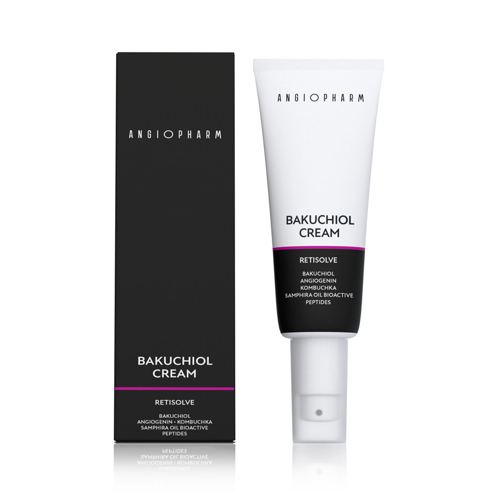 Крем с бакучиолом ( Bakuchiol cream),  Ангиофарм ( Angiopharm), объем 50 мл.