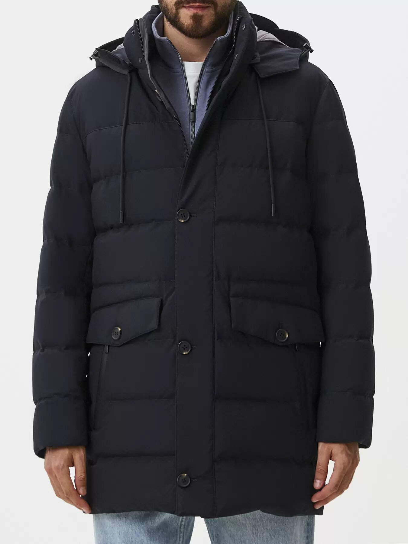 Пуховик  Alessandro  Manzoni  Jeans