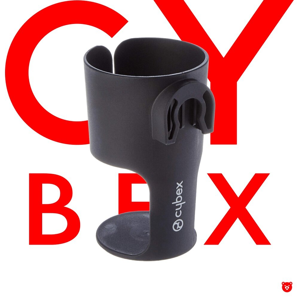Подстаканник Cybex Black Original, для коляски, универсальный, черный