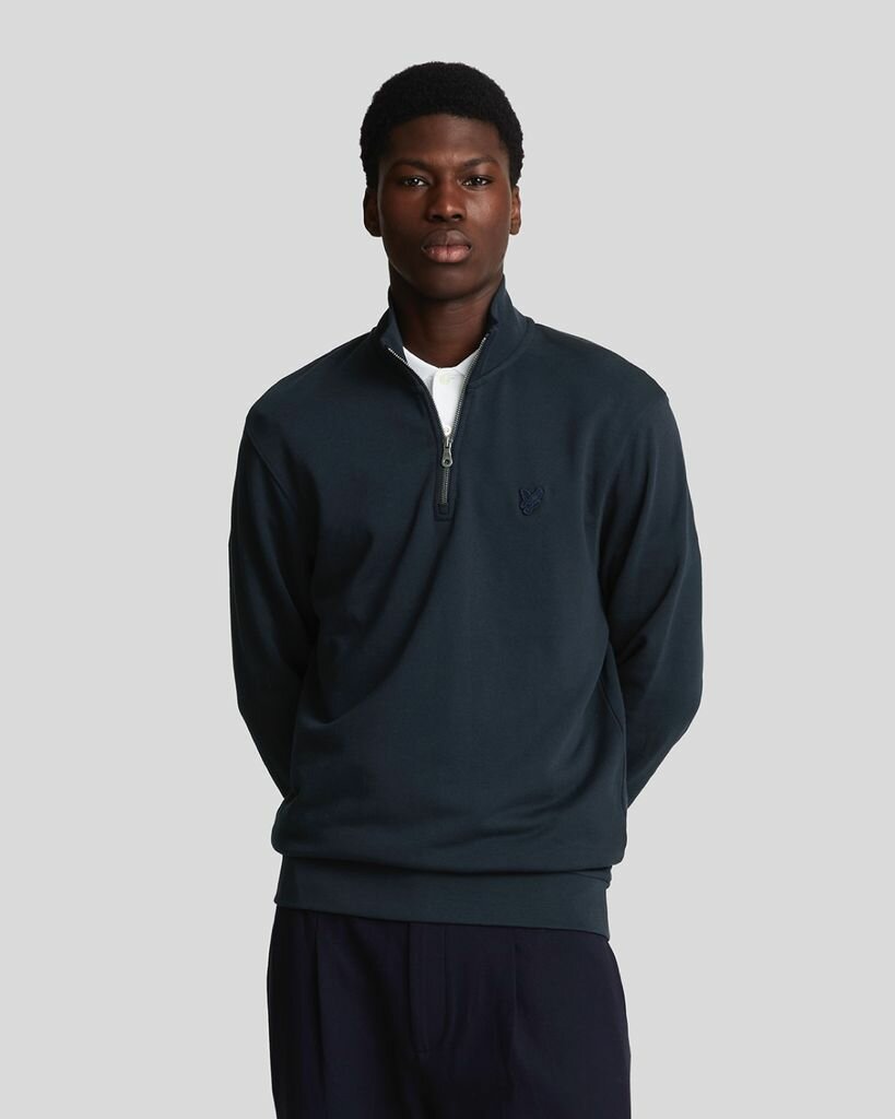 Толстовка  Lyle &  Scott  Tonal  Eagle  Quarter  Zip  Sweat