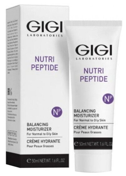 Крем пептидный для лица  Gigi  Nutri- Peptide увлажняющий, балансирующий, 50 мл