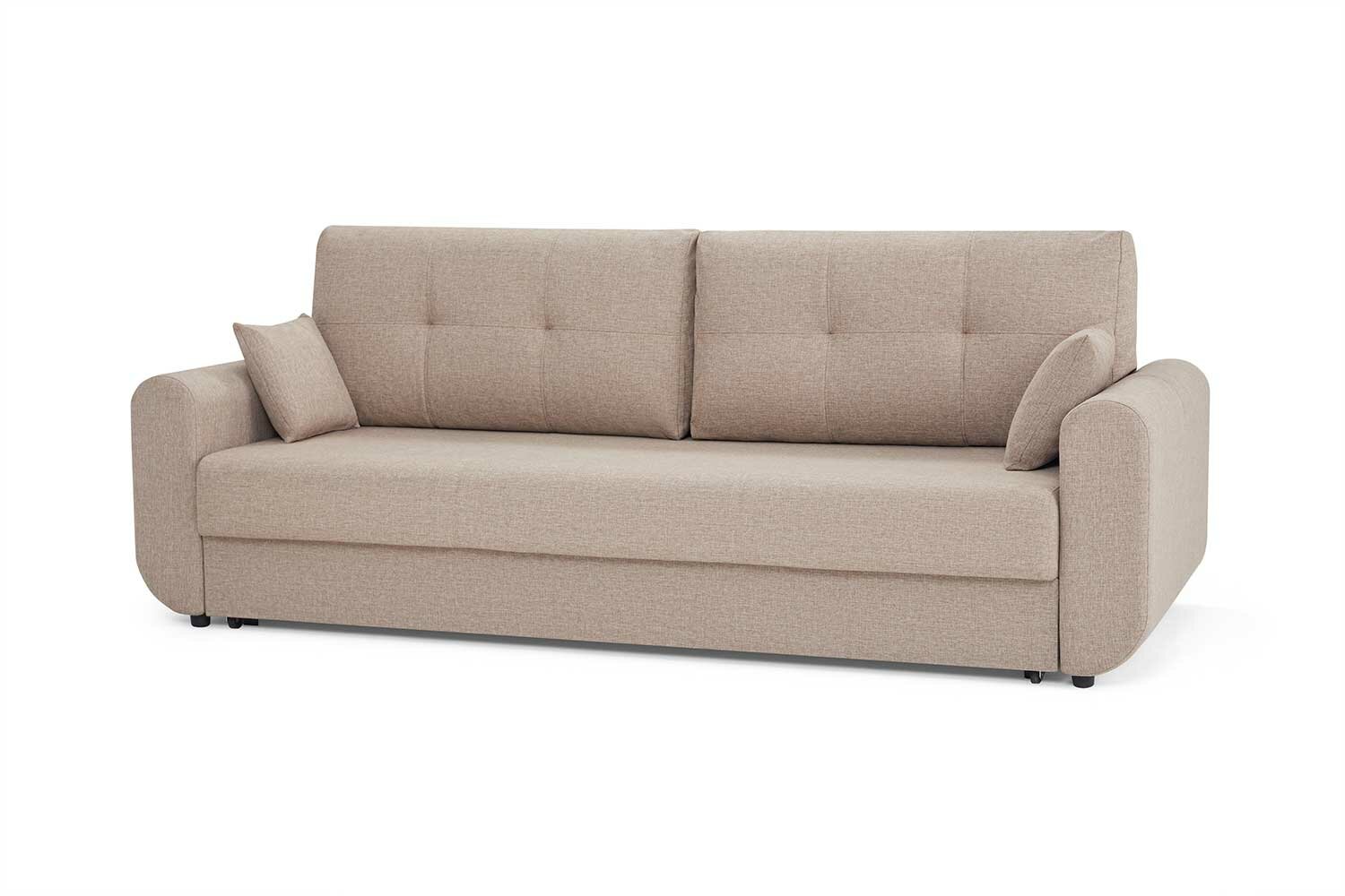 Диван-кровать  Hoff  Аризона прямой, 237х85х103 см, еврокнижка, цвет бежевый