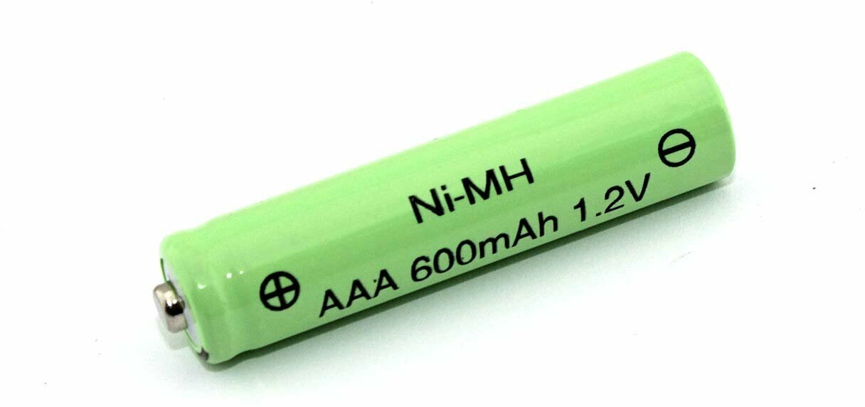 Аккумулятор  AAA 1.2 V  Ni- Mh 600m Ah