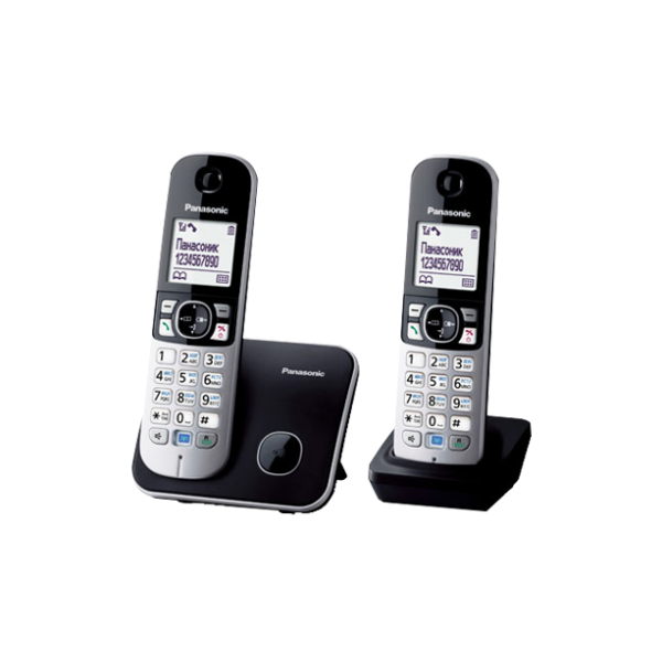 KX- T G6812 RUB Panasonic KX- T G6812 RUB беспроводной телефон Panasonic DECT