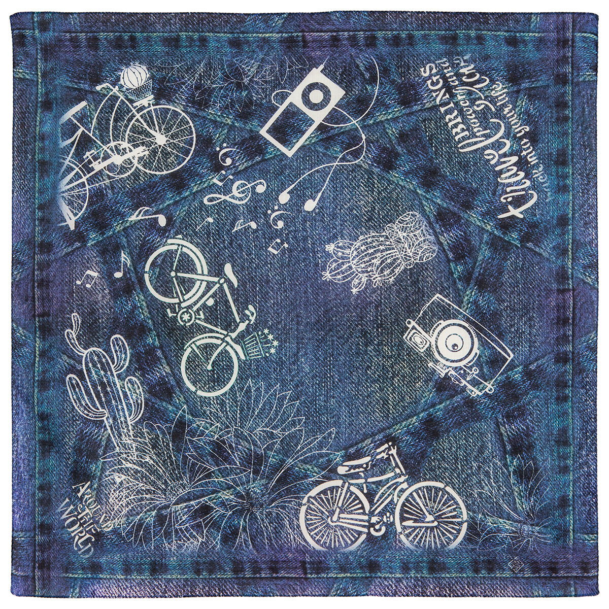 Платок Павловопосадская платочная мануфактура для женщин