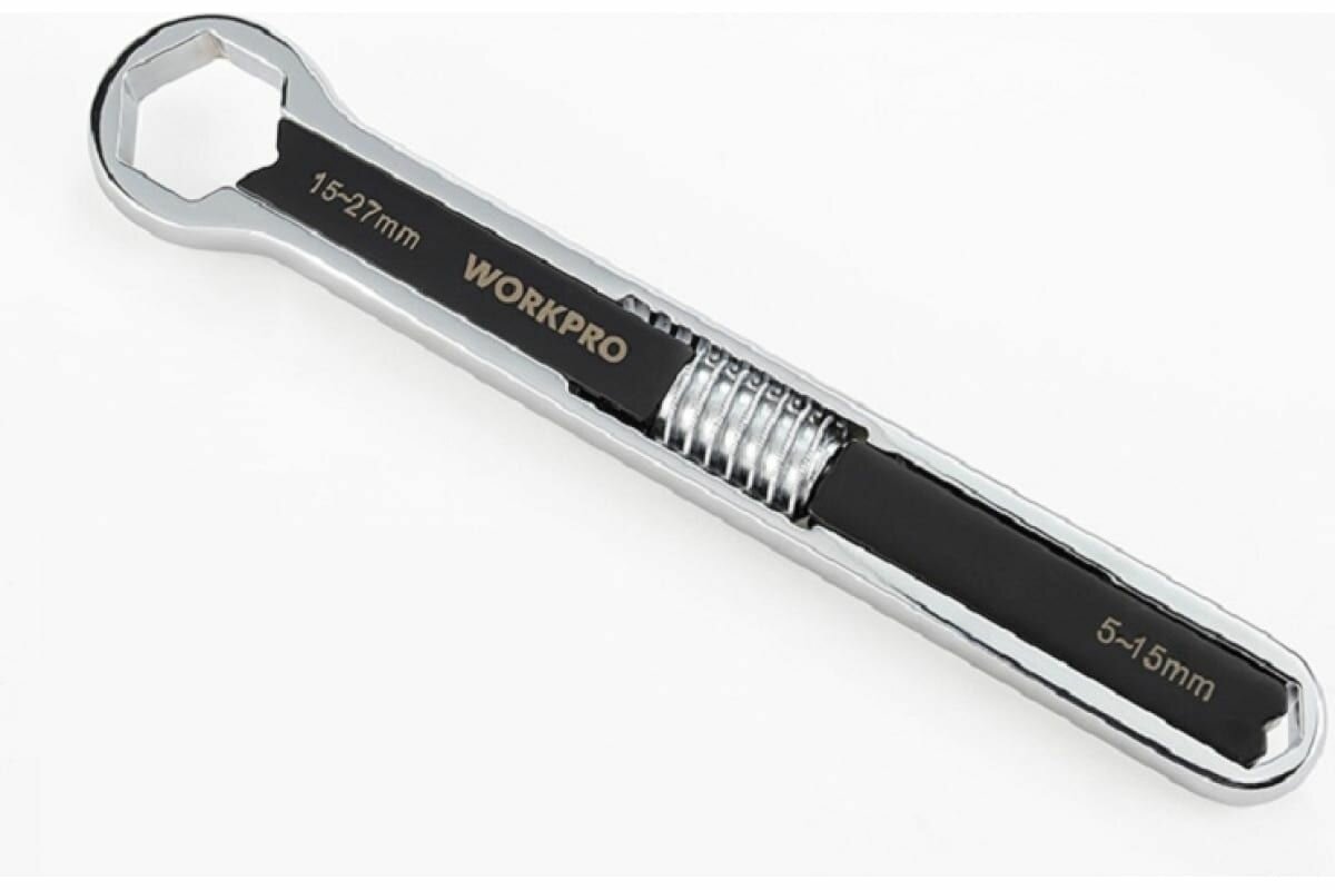 Универсальный разводной ключ WORKPRO 5-27 мм W P272016