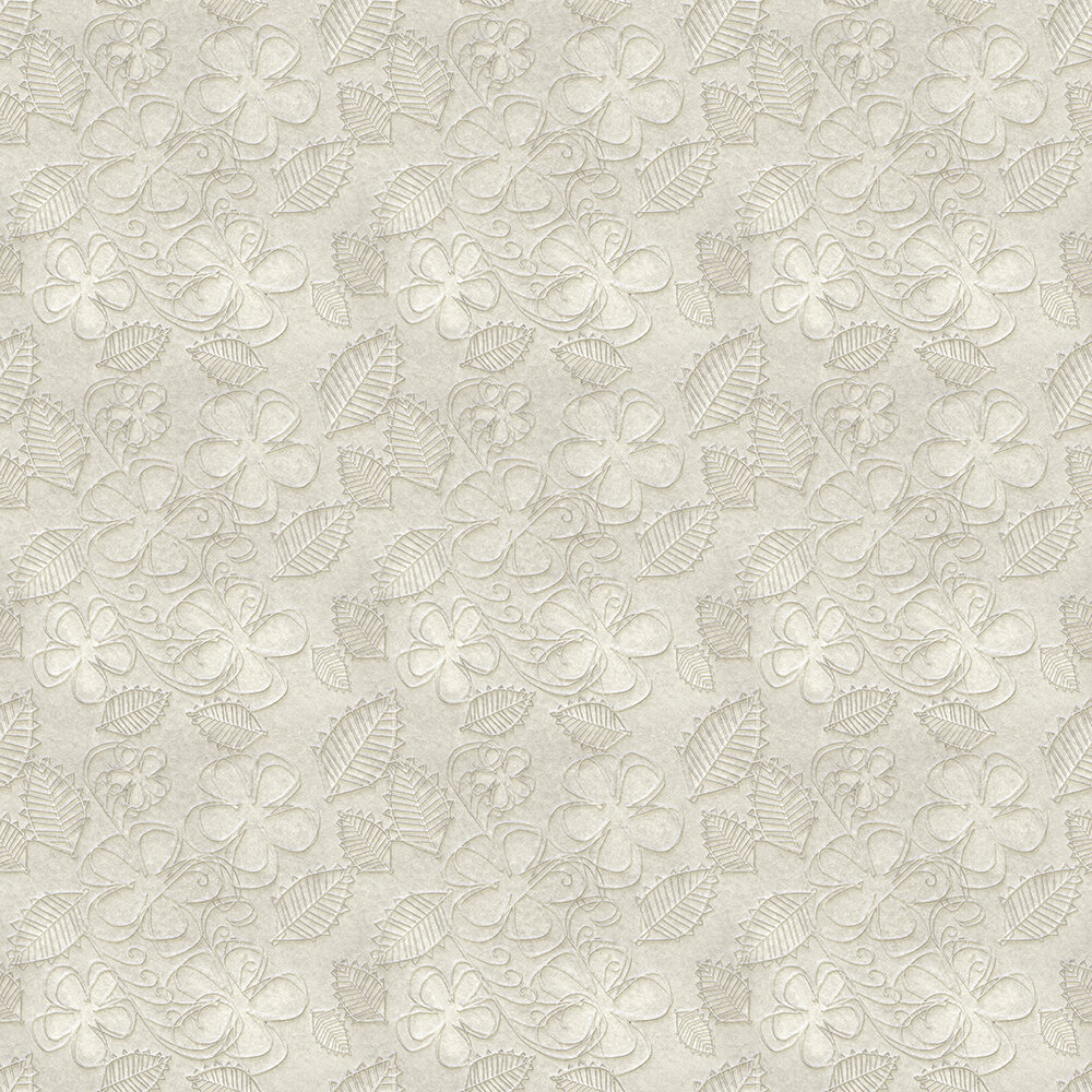 Фотообои Уютная стена Бесшовная текстура с 3 D цветами, флизелиновые, 250х270 см