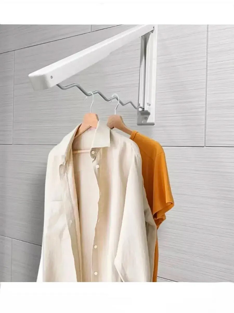 Вешалка складная настенная